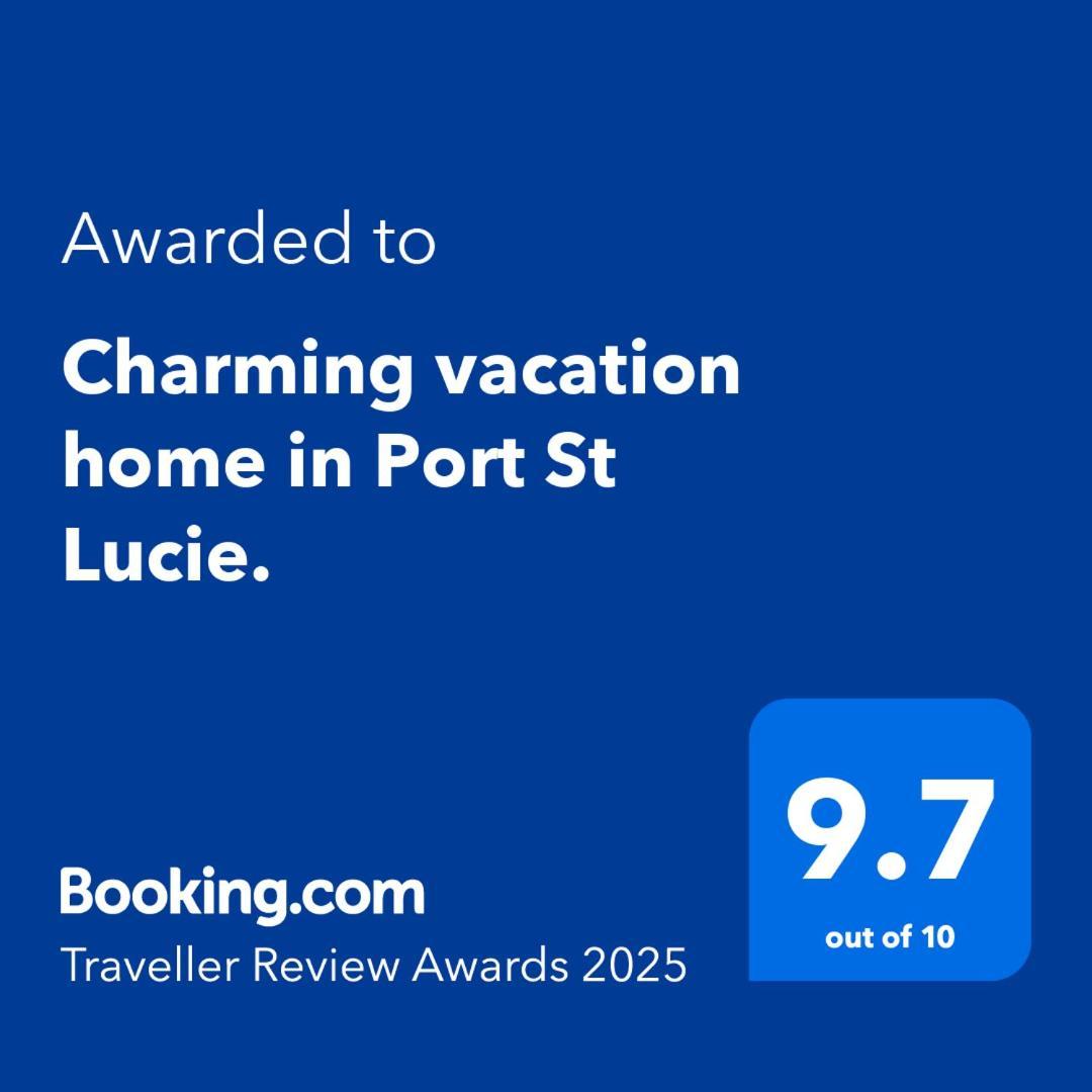 Charming Vacation Home In Port St Lucie. Port St. Lucie Exterior foto